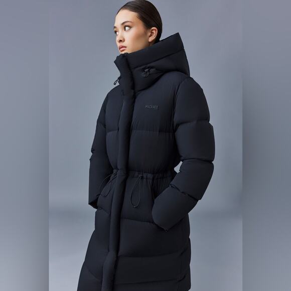 MACKAGE ISHANI-CITY Long down quilted coat with hood L - Picture 3 of 11